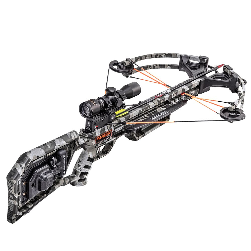 Wicked Ridge Crossbows Wicked Ridge Invader X4 REFURBISHED Crossbow w/ACUdraw 50, Multi-Line Scope, & 3 XX75 Arrows RF-WR18005-5531 - Wicked Ridge Crossbows