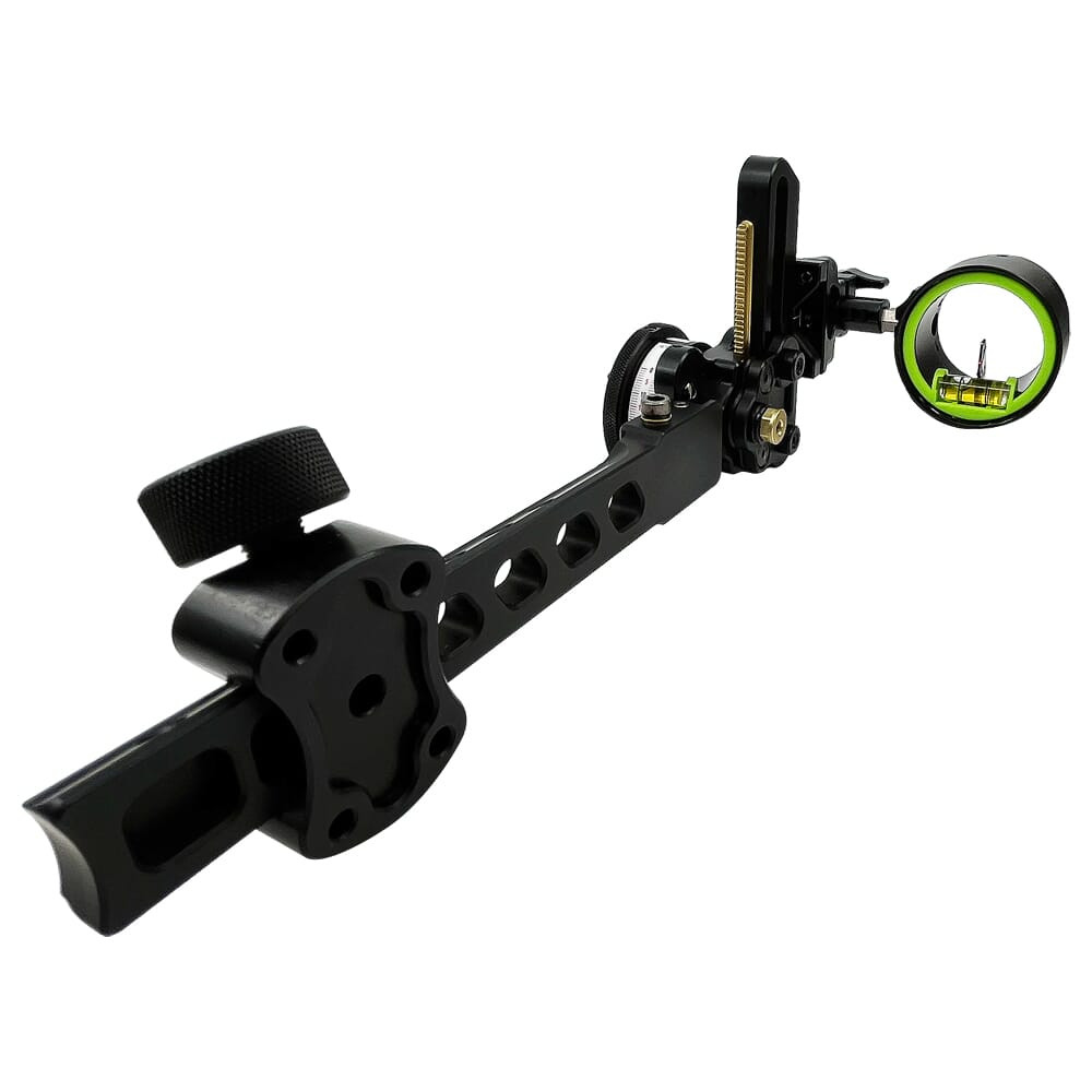 HHA Sports HHA Tetra Tournament Edition RYZ 2510 w/.010 2-pin 1-5/8" Scope Green Top Pin & Red 2nd Pin LH RYZ-TE-2510-GRED LH - HHA Sports