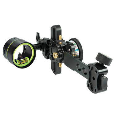 HHA Sports HHA Tetra Max RYZ 2519 w/.019 2-pin 1-5/8" Scope Green Top Pin & Red 2nd Pin LH RYZMX-2519-GRED LH - HHA Sports