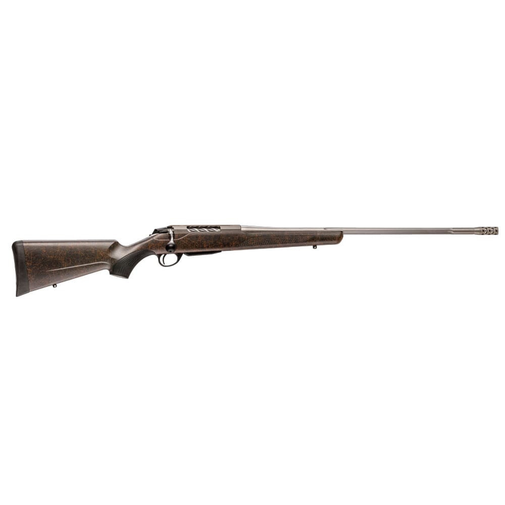 Tikka T3x Roughtech, SS, Fluted Threaded Bbl 7MM PRC 24" Bbl 1:8" 5/8in x 24 tpi Roughtech Ember JRTXRBS37124