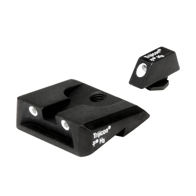 Trijicon S&W 9mm Novak Sigma Rear, 3 Dot Set SA21 600391 - Trijicon