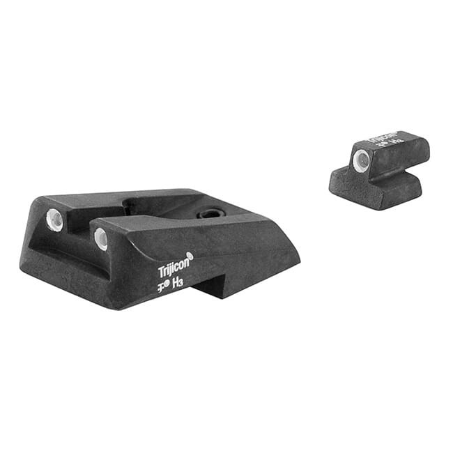 Trijicon S&W Full Size 9mm Novak Rear Set SA23 600401, 9 - Trijicon