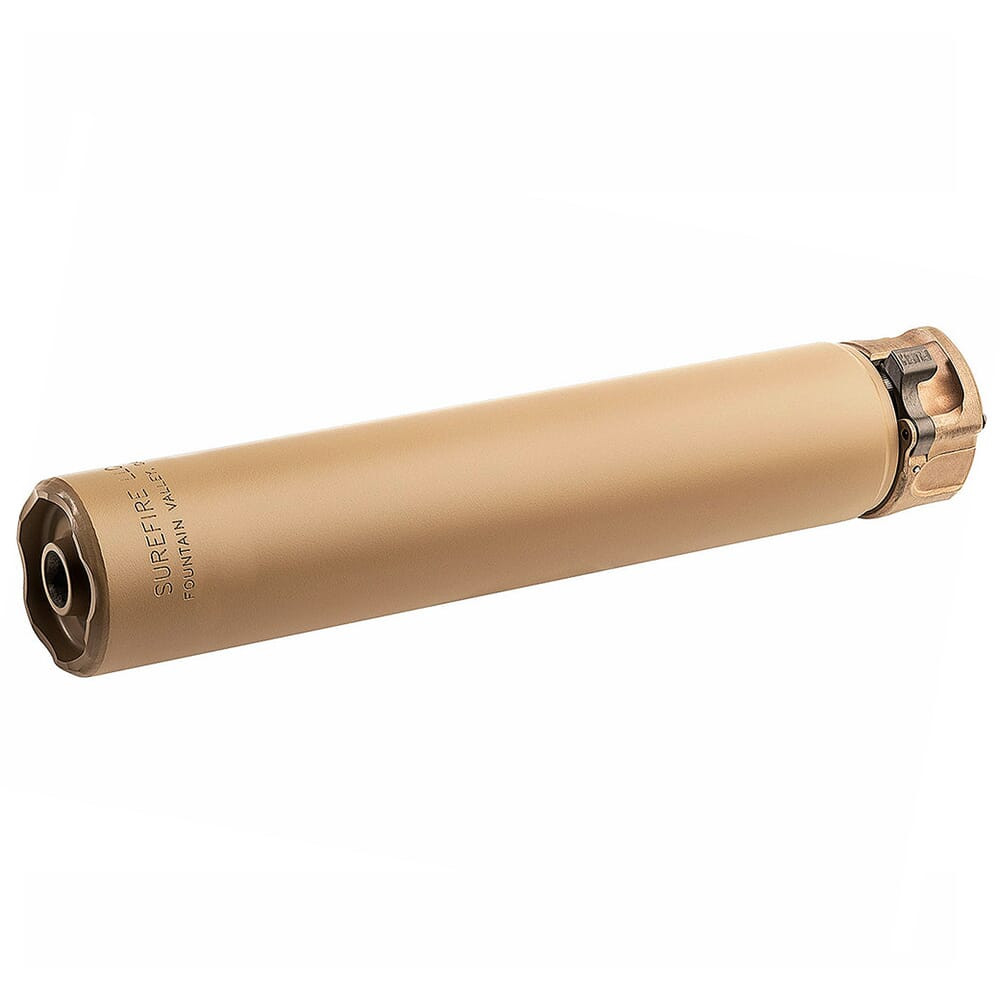 SureFire SureFire SOCOM762 Ti2 .30 Cal Dark Earth Suppressor w/Fast-Attach Mount SOCOM762-Ti2-DE - $1399.99 at EuroOptic
