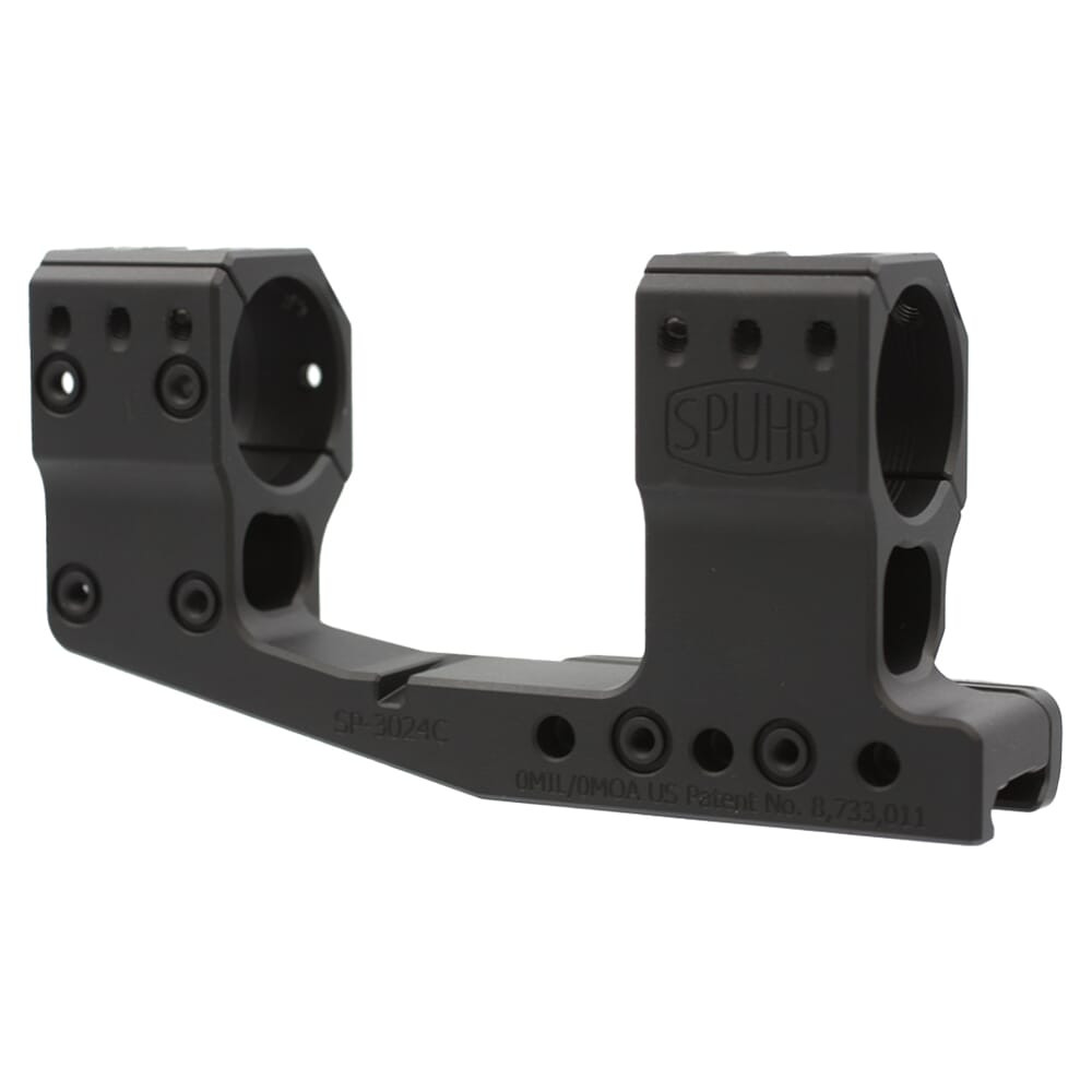 Spuhr Cantilever Unimount 30mm 0MIL/MOA 1.89" Gen 3 Picatinny Scope Mount SP-3024C - Spuhr