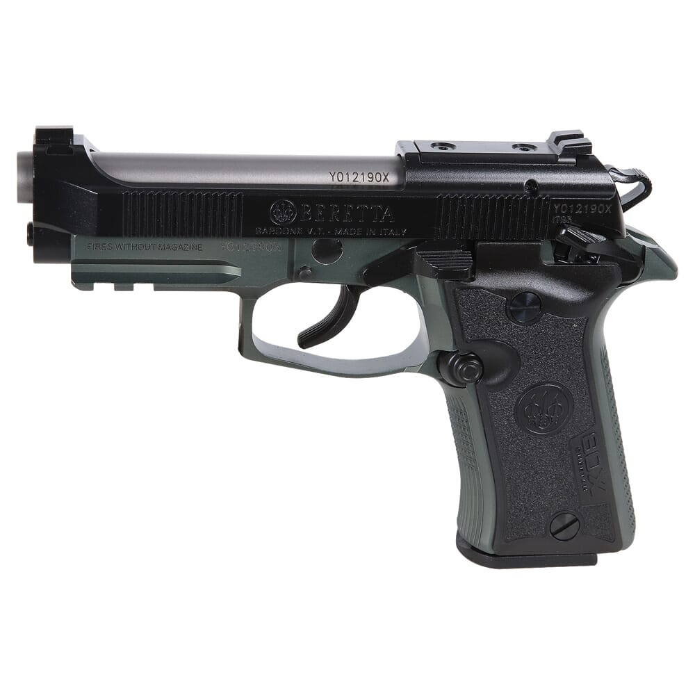 Beretta 80X Cheetah .380 ACP 3.9" Bbl Green Pistol w/(2) 10rd Mags SPEC0713A - Beretta