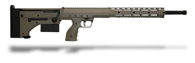 Desert Tech Desert Tactica SRS Rifle 338 Lapua Mag Dark Earth - Desert Tech