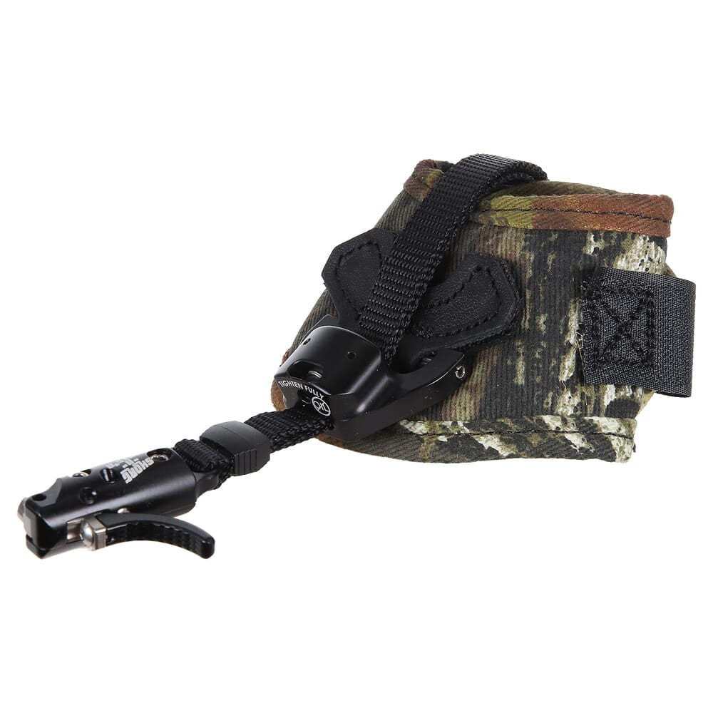 T.R.U. Ball Archery Short-N-Sweet'R Hybrid Trigger Cinch Web Velcro Strap Black Junior Release SSHV-BK-JR - T.R.U. Ball Archery