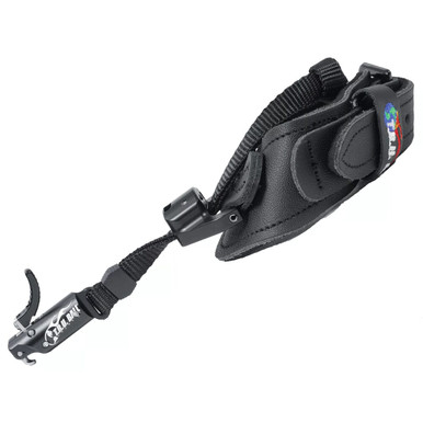 T.R.U. Ball Archery Short-N-Sweet'R Hybrid Trigger Cinch Web Velcro Strap Black XLarge Release SSHV-BK-XL - T.R.U. Ball Archery