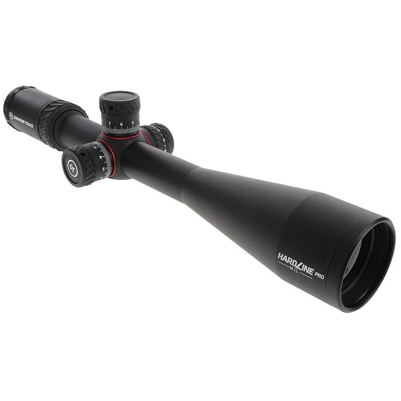 EuroOptic Crimson Trace CT Hardline Pro 6-24x50 MR1-MIL 30mm Tube FFP Illuminated Riflescope 01-01050, hunting