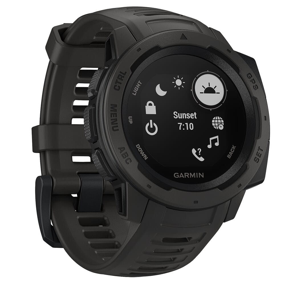 Garmin Instinct Graphite Smartwatch 010-02064-00 - Garmin