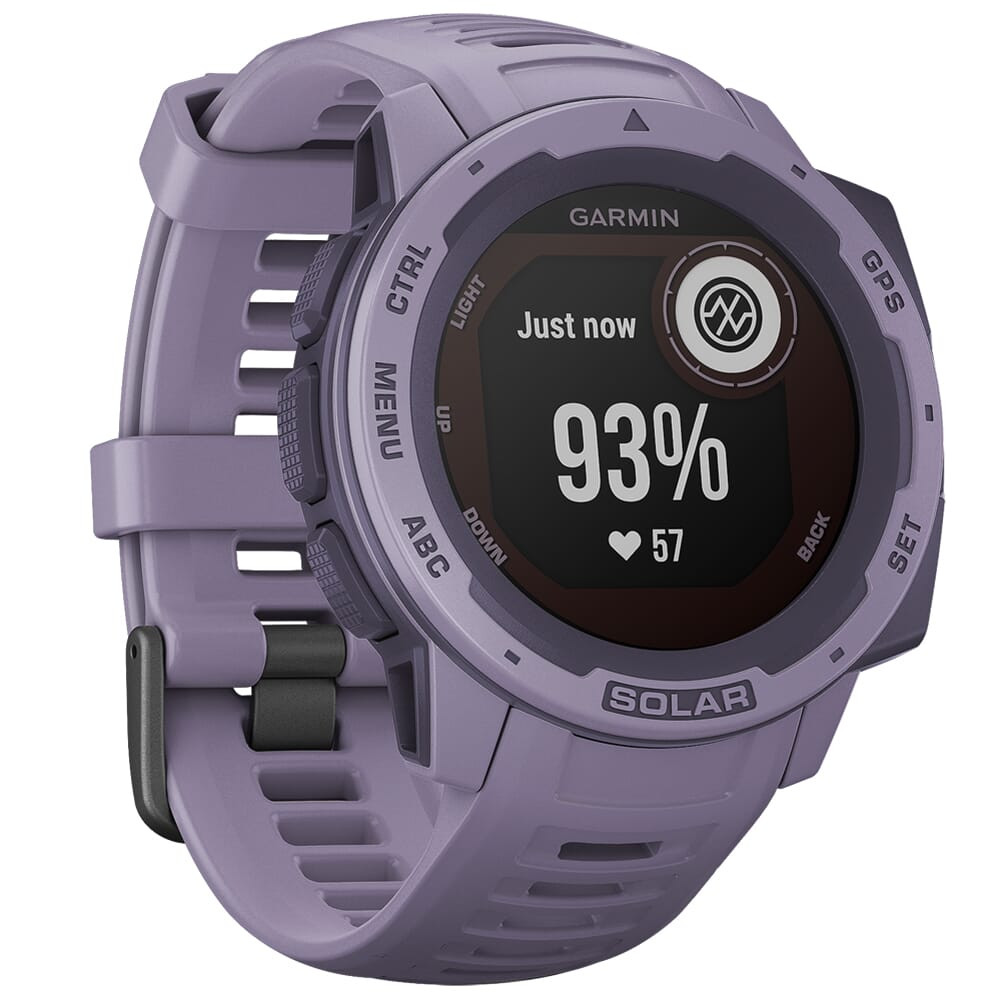 Garmin Instinct Solar Orchid Smartwatch 010-02293-12 - Garmin