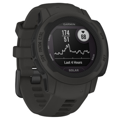 Garmin Instinct 2S Solar Graphite Smartwatch 010-02564-10 - Garmin