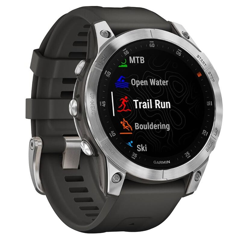 Garmin Epix Gen 2 Slate Steel Active Smartwatch 010-02582-00 - Garmin