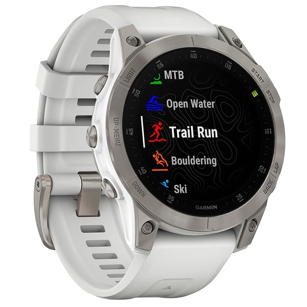 Garmin Epix Gen 2 White Titanium/Sapphire Smartwatch 010-02582-20 - Garmin