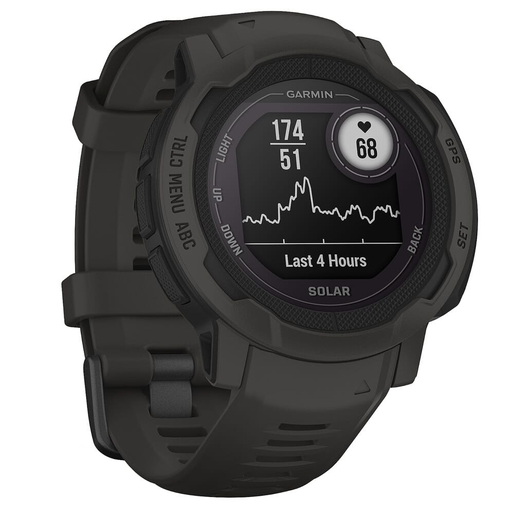 Garmin Instinct 2 Solar Graphite Smartwatch 010-02627-10 - Garmin