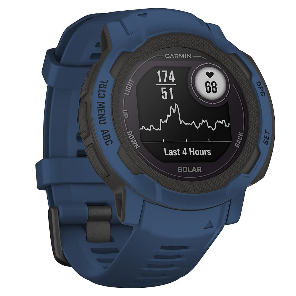 Garmin Instinct 2 Solar Tidal Blue Smartwatch 010-02627-16 - Garmin