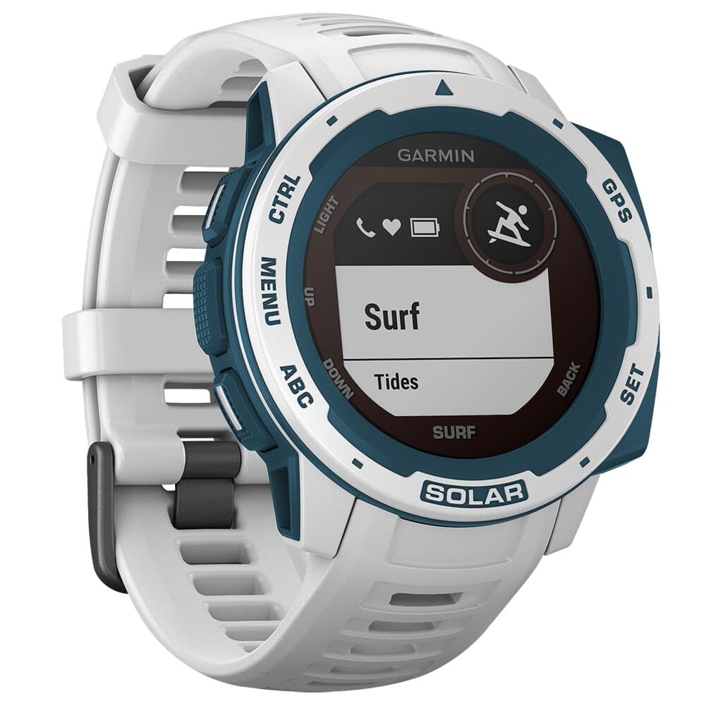 Garmin Instinct Solar Surf Edition Cloudbreak Smartwatch 010-02293-18 - Garmin