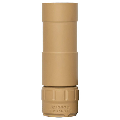 Rugged Suppressors Mustang22 FDE Suppressor P51FDE22 - Rugged Suppressors