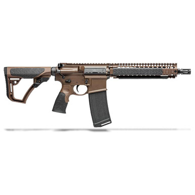 Daniel Defense MK18 SemiAuto 223 Rem/556NATO 10.3" CHF Chrome Lined Bbl 1:7 Mil Spec Brn Cera DD Stock/Grip RIS II Handguard 32rd Mag 02-088-15028-011 - Daniel Defense