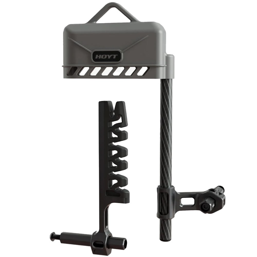 Hoyt Superlite DG 6-Arrow Gray Quiver 1270271 - Hoyt