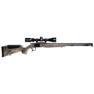 CVA ML CVA Optima Series .50 Cal 300 Aerolite 26" Fluted Rifle w/ Durasight Mount, Konuspro 3-9x40 BDC Scope, Case, & Aerolite Bullets, Realtree - CVA ML