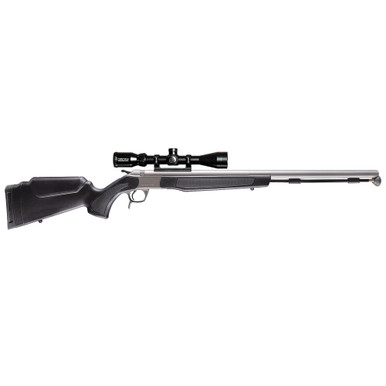 CVA ML OPTIMA Stainless Steel/Black - KonusPro 3-9x40 26" Barrel PR2050SSCP - CVA ML