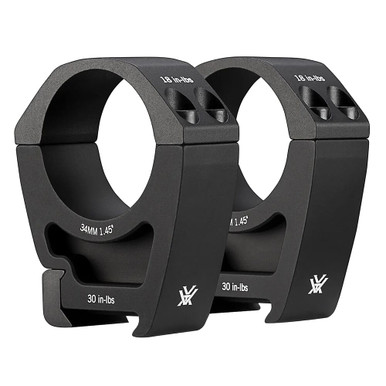 Vortex Optics Vortex Pro 34mm High (1.45") Scope Rings PR34-H - Vortex Optics