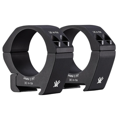 Vortex Optics Vortex Pro 34mm Low (.95") Scope Rings PR34-L - Vortex Optics