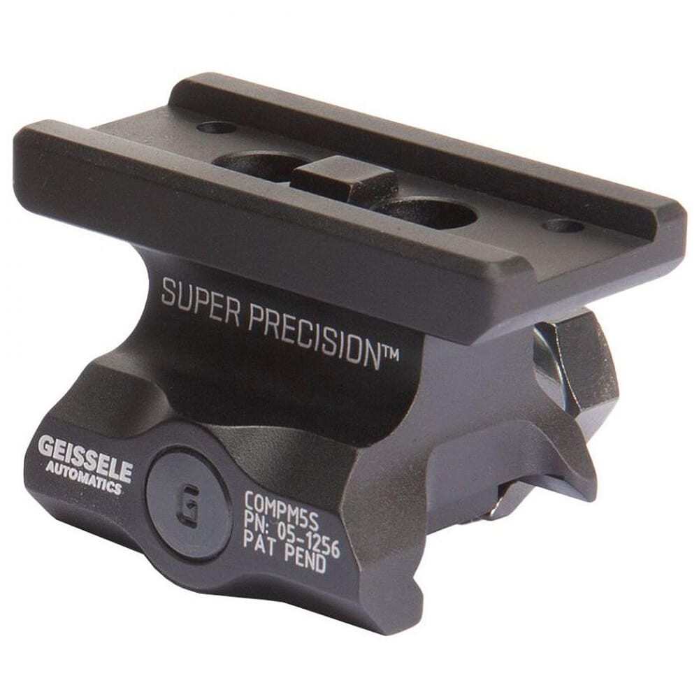 Geissele Automatics Geissele Super Precision CompM5s Series Optic Mounts (1.93") Black 05-1256B - Geissele Automatics