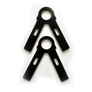 Precision Targets 1" Conduit Leg/Cross Bar Brackets 2pc 1-CLCBB-2 - Precision Targets