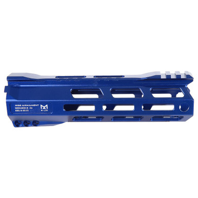 RISE Armament RA-905 7.5" Patriot Blue Skeletonized AR-15 M-LOK Handguard RA-905-075-BLU - RISE Armament