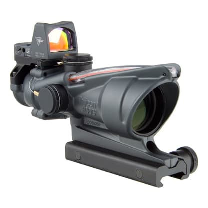 Trijicon ACOG 4x32 .223 Red Chevron Gray TA31-D-100322 - Trijicon