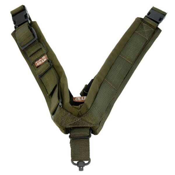 TAB Biathlon Sling with Flush Cups - OD Green - TAB