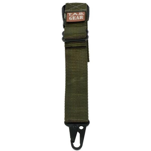 TAB Rifle Sling with Hooks - OD Green - TAB