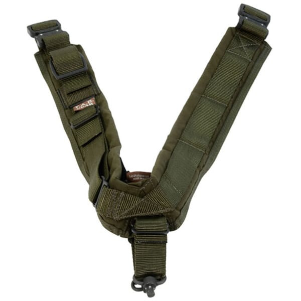 TAB Elite Biathlon Sling with Flush Cups - OD Green - TAB