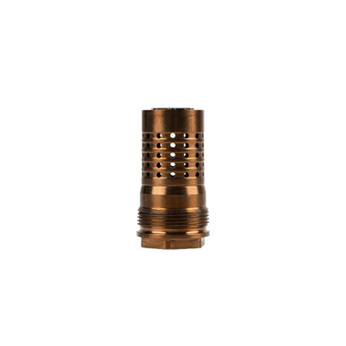 Q, LLC. Rear End 1/2"x28 90-Degree Shoulder Quickie Fast-Attach Muzzle Brake RE-CB-1/2X28 - Q, LLC.