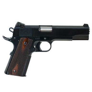 Turnbull Manufacturing Turnbull 1911 Checker, BT, SS Bull Barrel, Kensight (Blue) Goverment double diamond wood grips MPN TB-P3-G-B - Turnbull Manufacturing