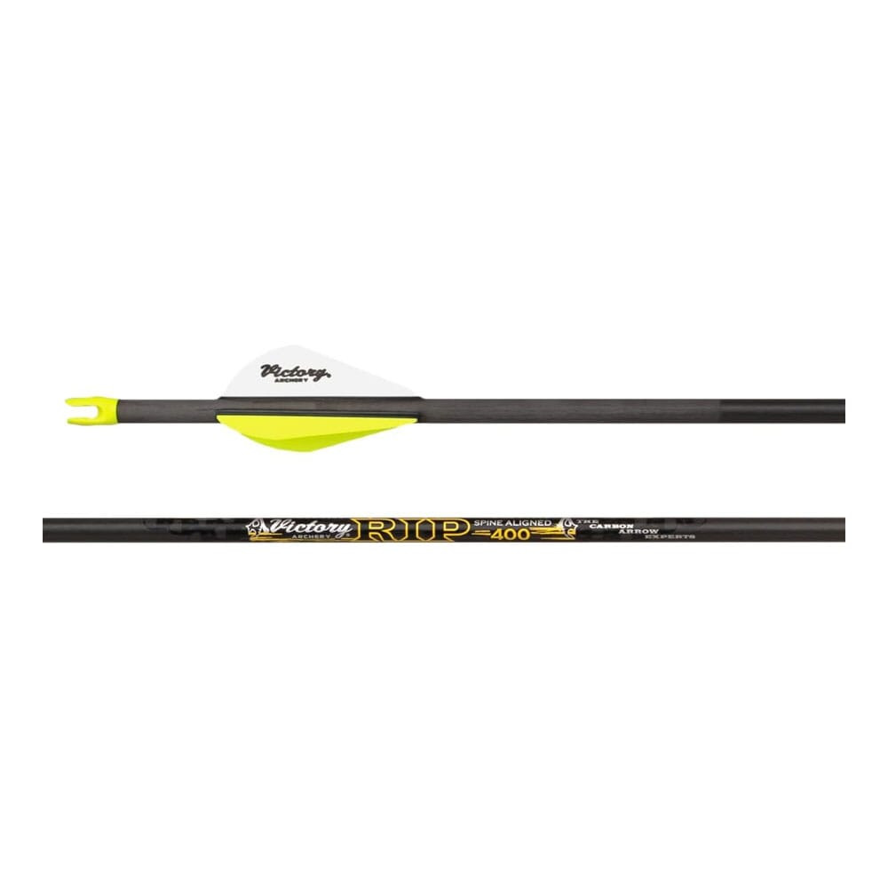 Victory Archery RIP Elite 250 GPI: 9.9 Fletched Arrow 6pk RIPAE-250FB-6 - Victory Archery