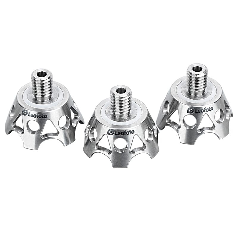 Leofoto Titanium Tripod Replacement Foot Claws 3pk TF-02 - Leofoto