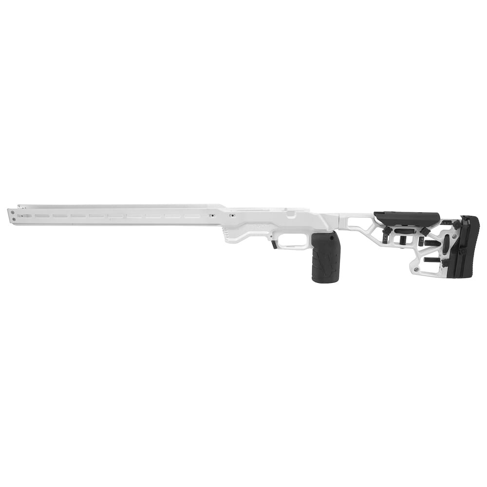 MDT ACC System Remington 700 SA LH Wht Chassis 104164-WHT in White - MDT