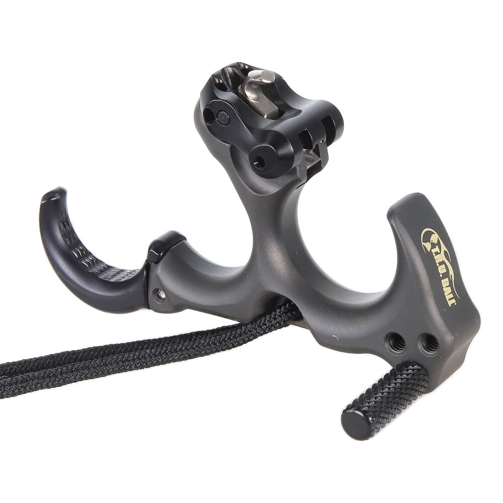 T.R.U. Ball Archery T.R.U. Ball Archery Honey Badger Claw Flex 3 or 4 Finger (Ergo Adj Finger Pieces) Black Tungsten Brass Small Release THBF-BT-S - $289.99 at EuroOptic