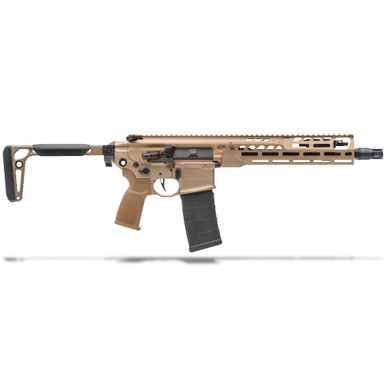 Sig Sauer MCX SPEAR-LT 5.56 NATO 11.5" 1:7" Bbl Coyote Brown Short Barrel Rifle w/(1) 30rd Magazine (NFA) RMCX-556N-11B-LT-SBR - Sig Sauer