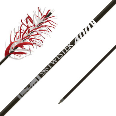 Gold Tip Twister Flu Flu 400 TWISTER400F1 - Gold Tip