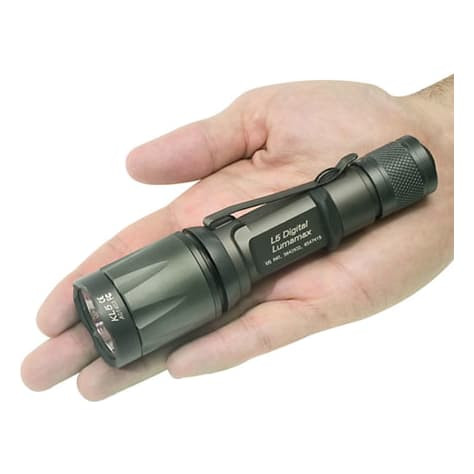 Surefire L5 Lumamax Black LED Flashlight Combatgrip Body - 