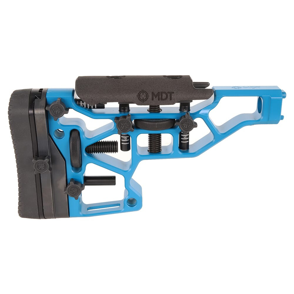 MDT XTN Interface SRS X Elite Short Blu Skeleton Buttstock 105127-BLU in Blue - MDT
