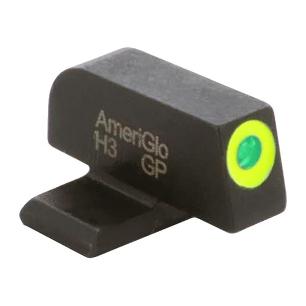 Ameriglo Green Tritium w/LumiGreen Outline .26"H .14"W Front Sight for Most Sig/Springfield Models SG-212-260-G - Ameriglo