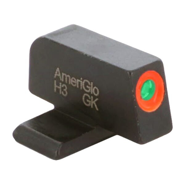 Ameriglo Green Tritium w/Orange Outline .28"H .14"W Front Sight for Most Sig/Springfield Models SG-212-280-O - Ameriglo