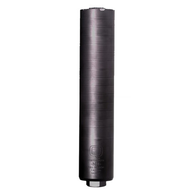 Q, LLC. Q, LLC Full Nelson 7.62 rifle suppressor, direct thread, 8.86"x1.75", blasted titanium SIL-FN-DT-762-B - Q, LLC.