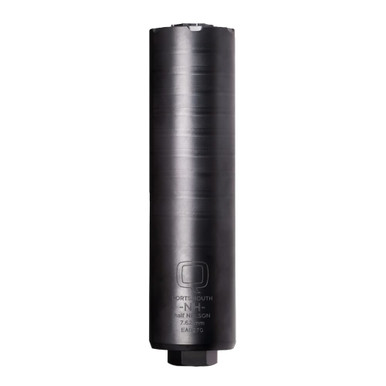 Q, LLC. Q, LLC Half Nelson 7.62 rifle suppressor, direct thread, 6.85"x1.75", blasted titanium SIL-HN-DT-762-B - Q, LLC.
