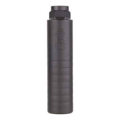 Q, LLC. Short CHOP 8.6 BLK M18x1.5 7.2"x1.75" Quick Attach Nitride Silencer (NFA) SIL-SC-QUICKIE-86-B - Q, LLC.